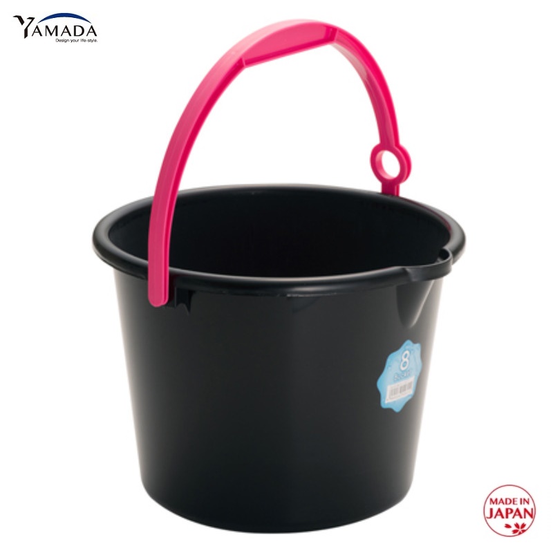 Xô nhựa Yamada 7.5L, thiết kế nhỏ gọn, linh hoạt thuận tiện dùng được đa dạng các mục đích công việc - nội địa Nhật Bản