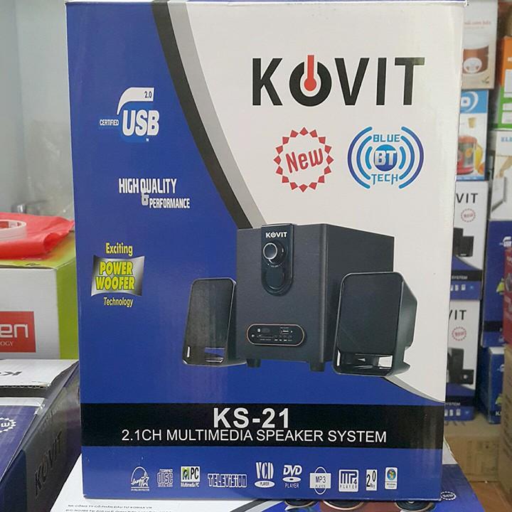 Loa vi tính có Bluetooth Kovit KS 21- hàng chính hãng