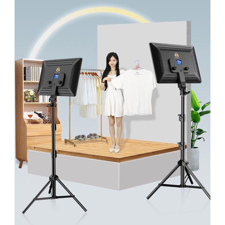 Đèn hỗ trợ livestream, studio và chụp ảnh, quay phim, tiktok chuyên nghiệp PHOTOGRAPHY LIGHT A118 chuyên dùng phun xăm