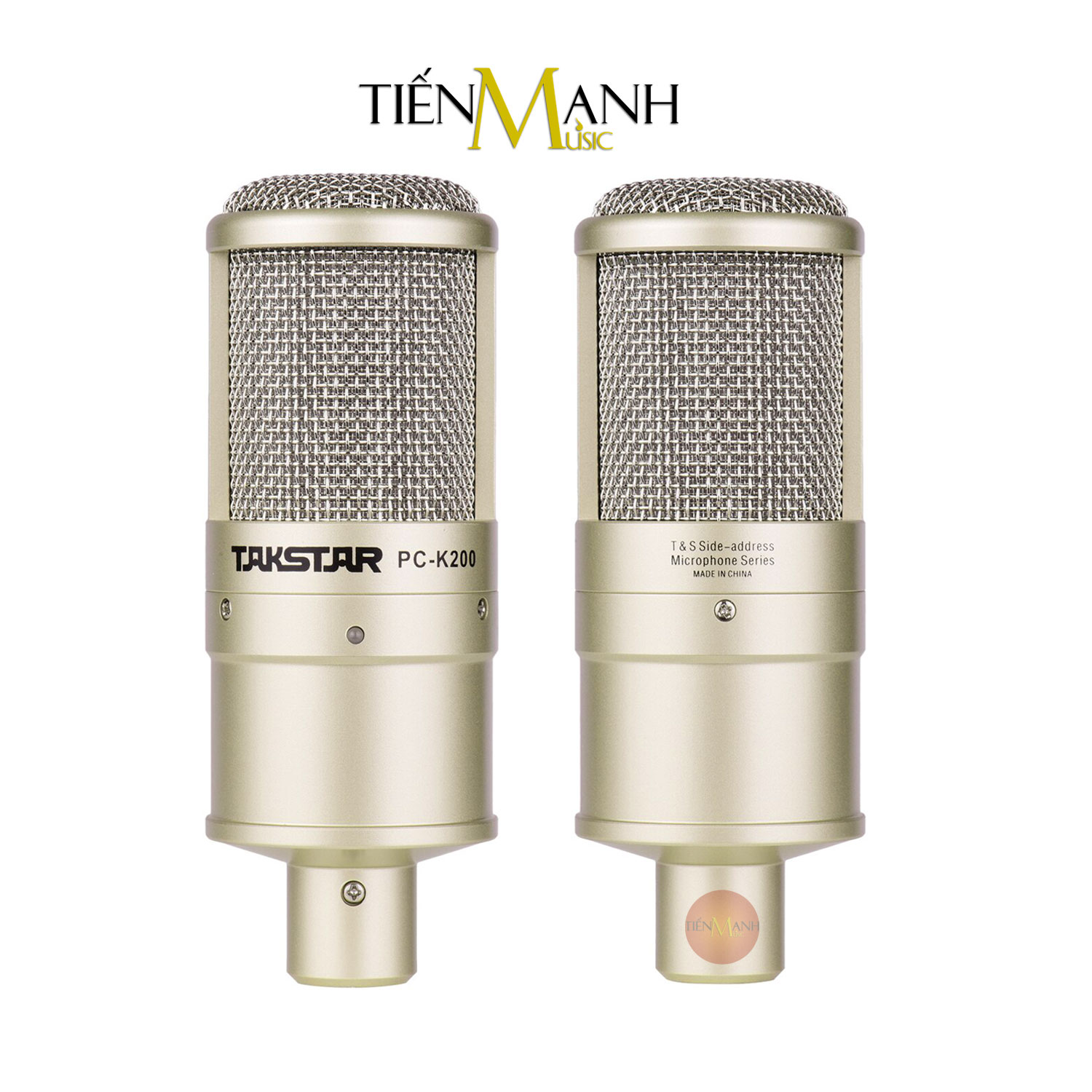 Micro Takstar PC-K200 - Mic Thu Âm Condenser Livestream Phòng Thu Studio PC K200 Microphone PCK200 Hàng Chính Hãng