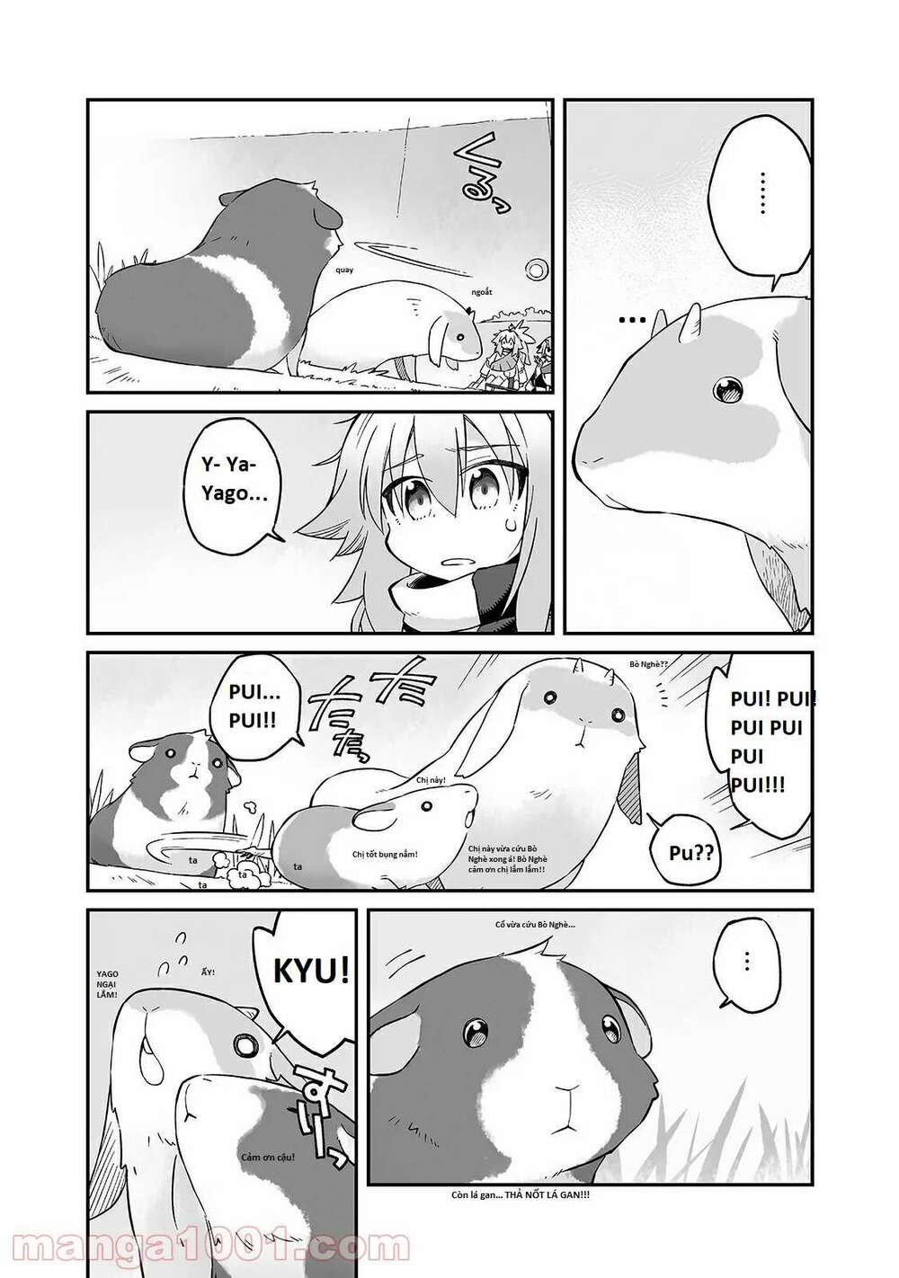 ngay cả khi hậu tận thế, thật hạnh phúc vẫn còn được sống... chapter 18.2 8