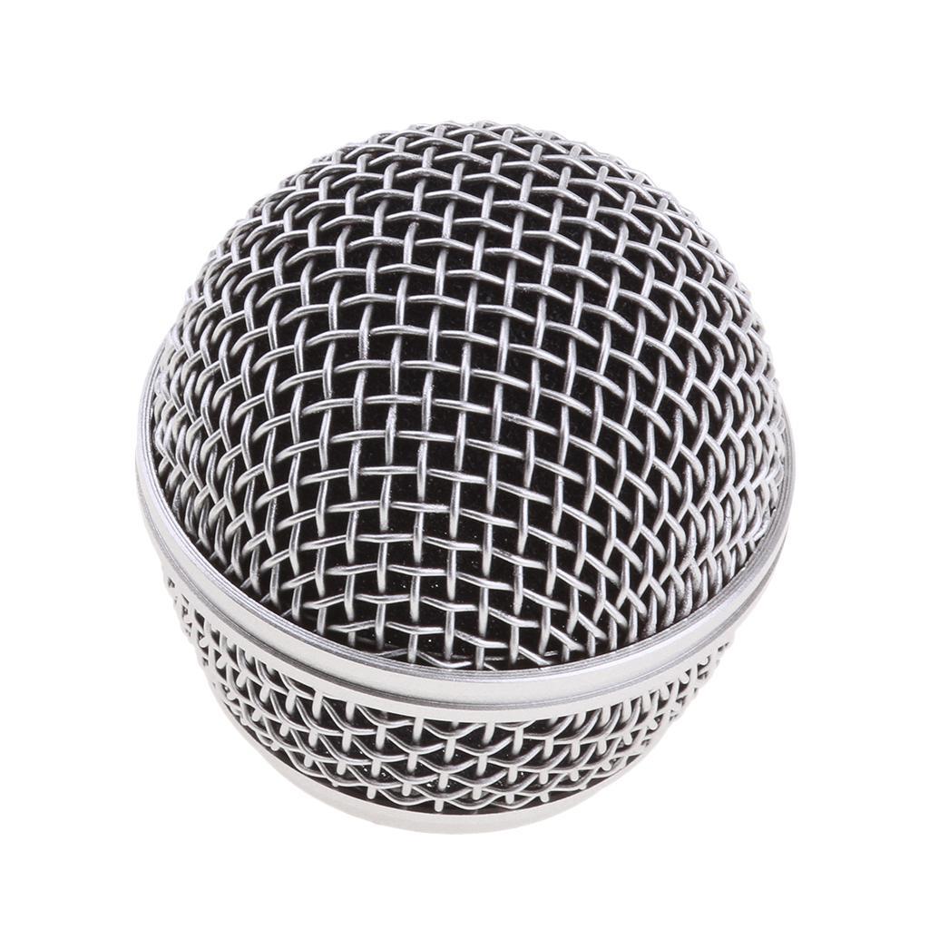 KTV Handheld Wireless Mic Microphone Ball Head Mesh Grill