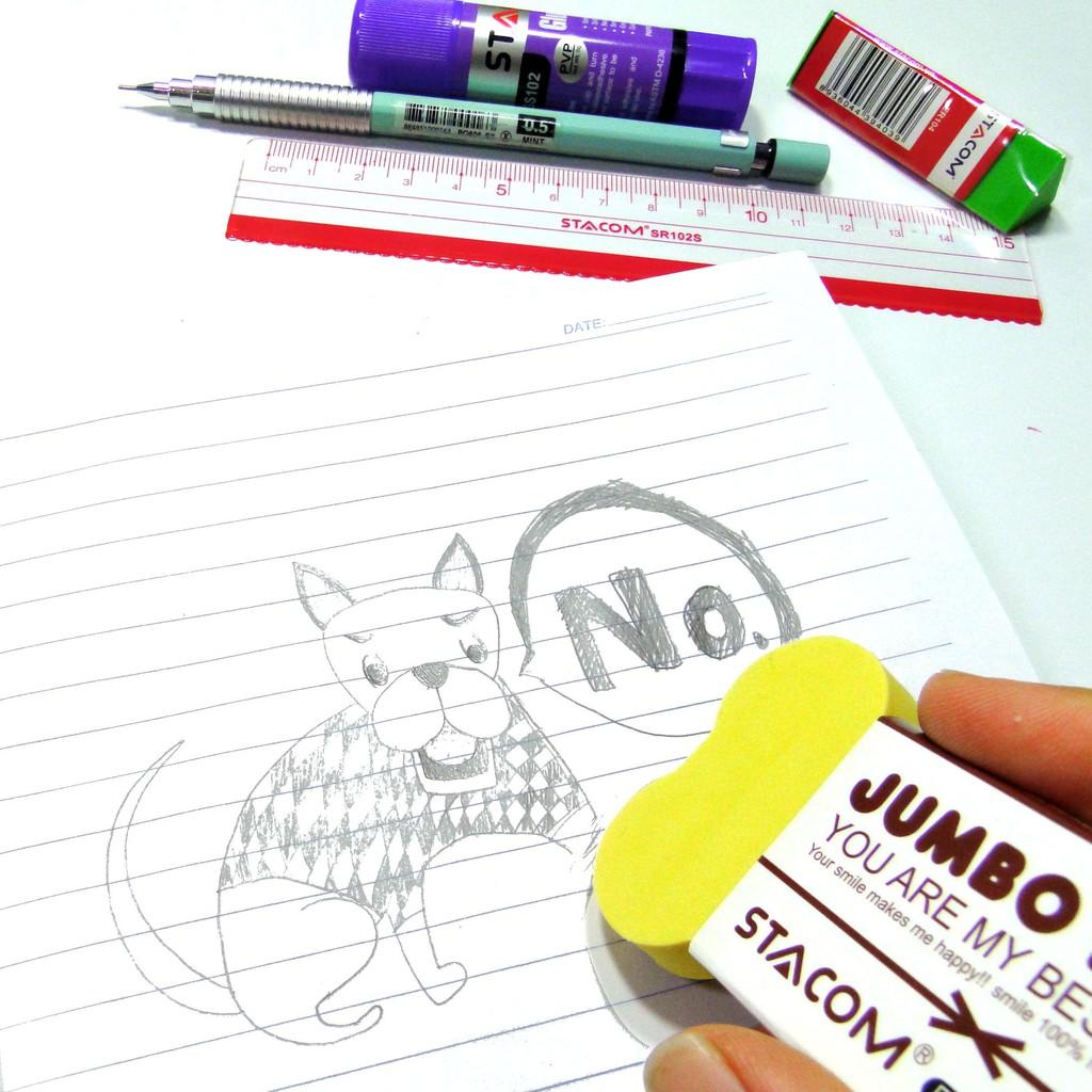 Gôm đại STACOM JUMBO BONES- ER106