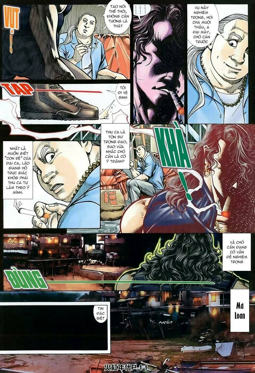 hỏa hồng niên đại hắc cốt đường chapter 125 9