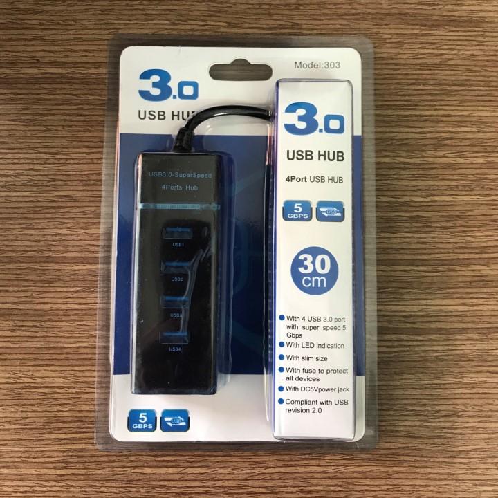 Hub USB 4 port 3.0 có đèn Led