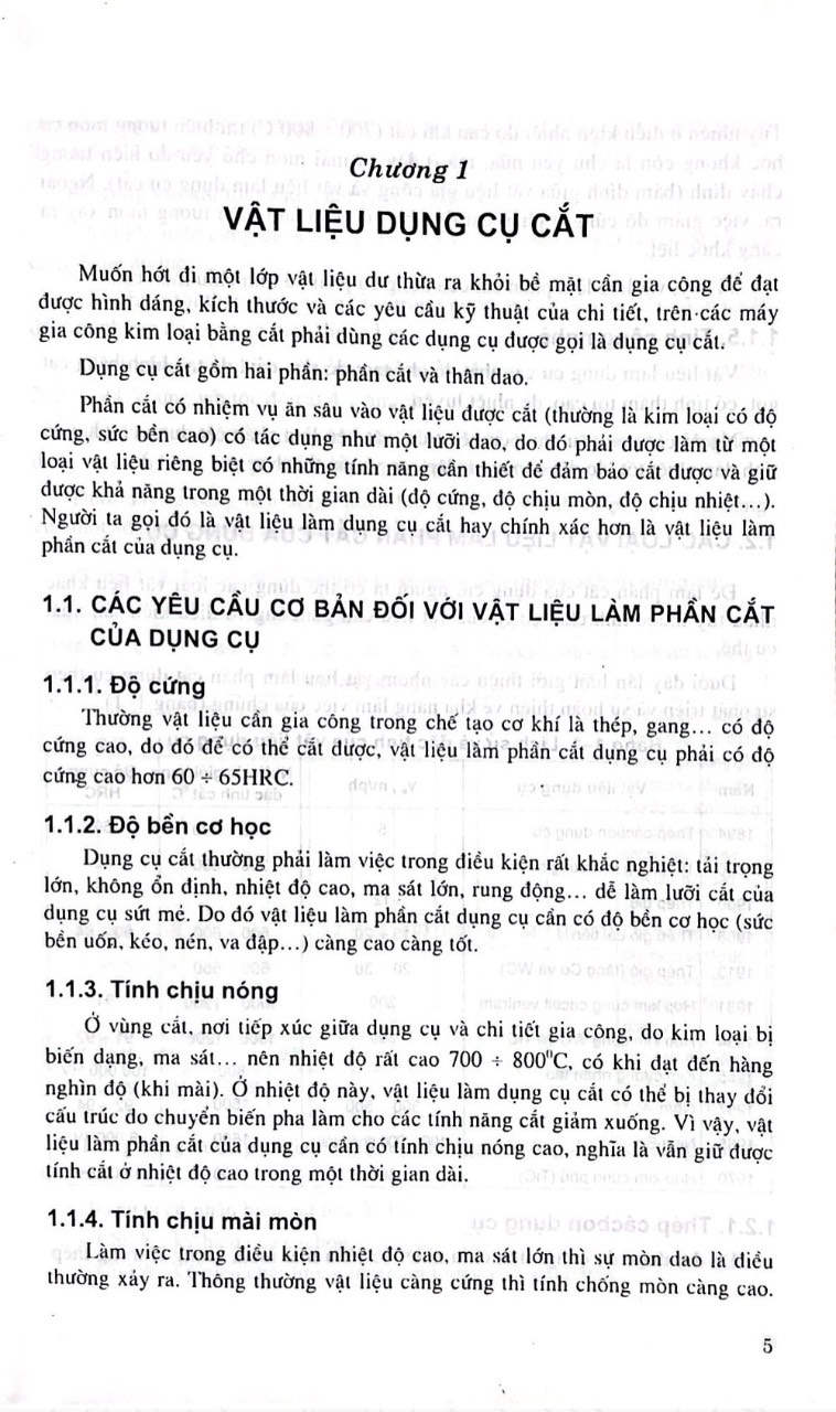 Giáo trình cơ sở kỹ thuật cắt gọt kim loại - Máy và dụng cụ cắt gọt kim loại - phạm vi ứng dụng (dù)