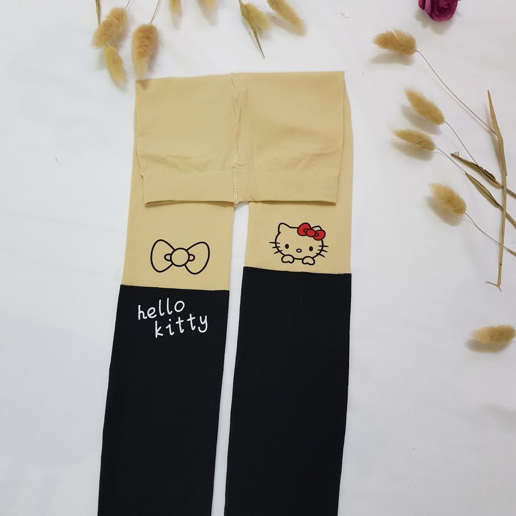 Quần tất Hello kitty giả bốt cho bé 4 đến 12 tuổi