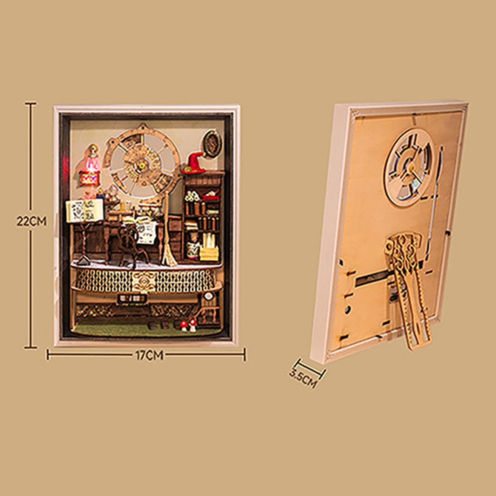 DIY Miniature Dollhouse Kit,3D Puzzle Handcraft Furniture Decoration for Children Kids Birthday Gift