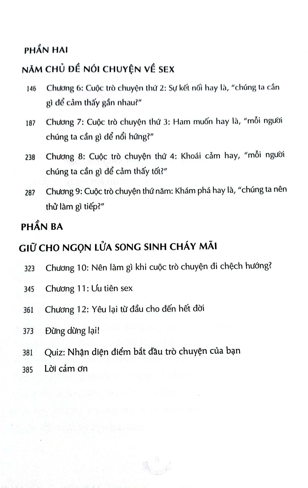 Sex Talk - Trò Chuyện Khi &quot;Yêu&quot; - BV