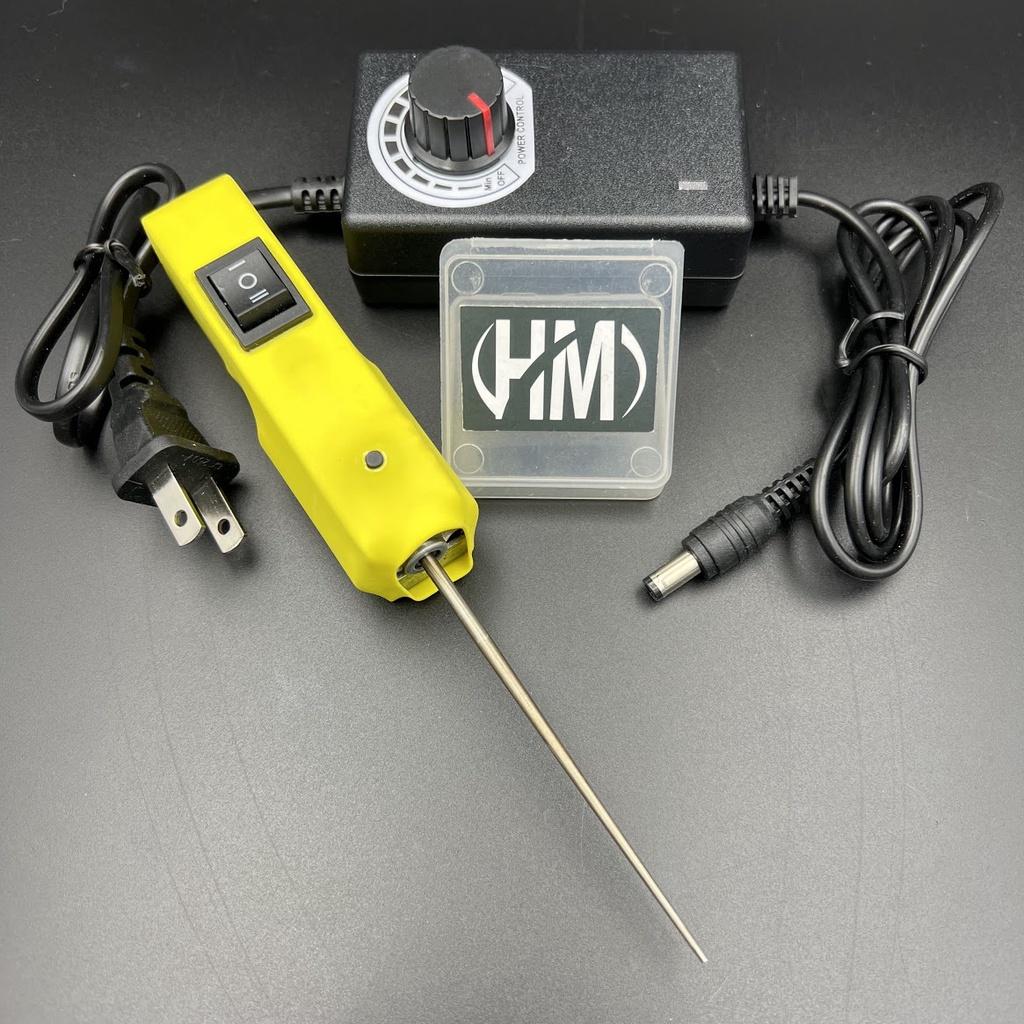 Máy cuốn keo liền trục có dây đầu dài 9cm
