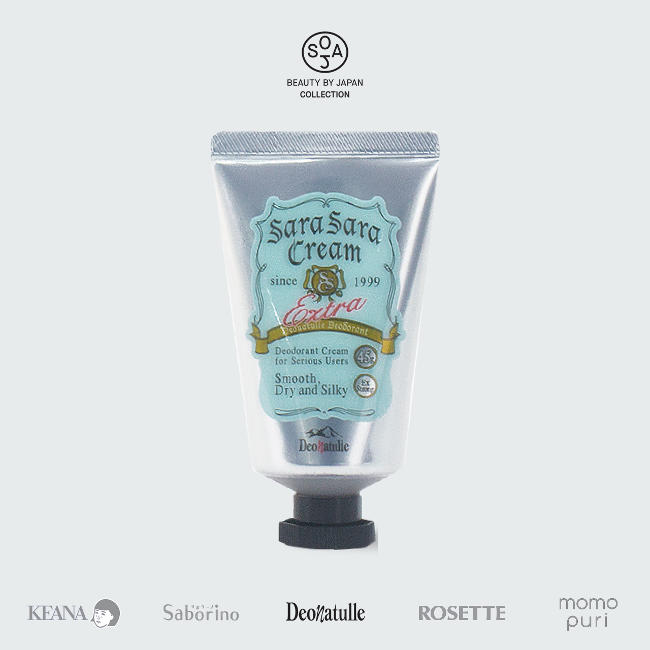 Kem Khử Mùi Kháng Khuẩn Toàn Thân Deonatulle Sara Sara Cream Deodorant 45G