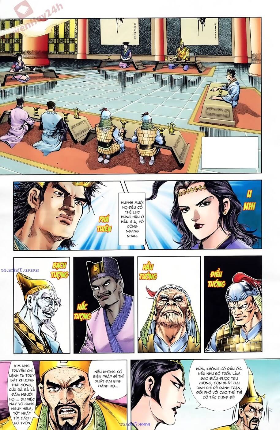 thiên tử truyền kỳ 1 - cơ phát khai chu bản chapter 88 14