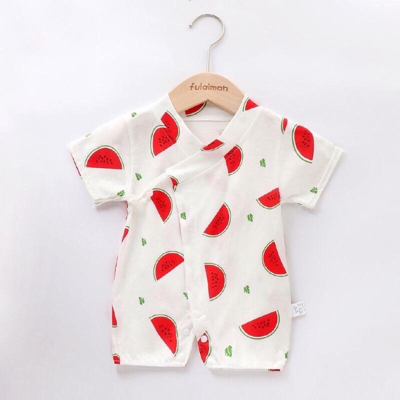 Body pizama dây cột - đồ bộ cho bé trai và bé gái - đồ ngủ - vải cotton lụa - áo quần trẻ em