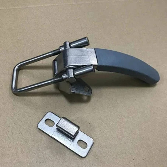 Tay khóa cửa tủ dạng móc, khóa cửa tủ cơm