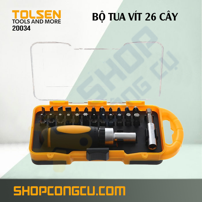 Bộ tua vít 26 cây Tolsen 20034