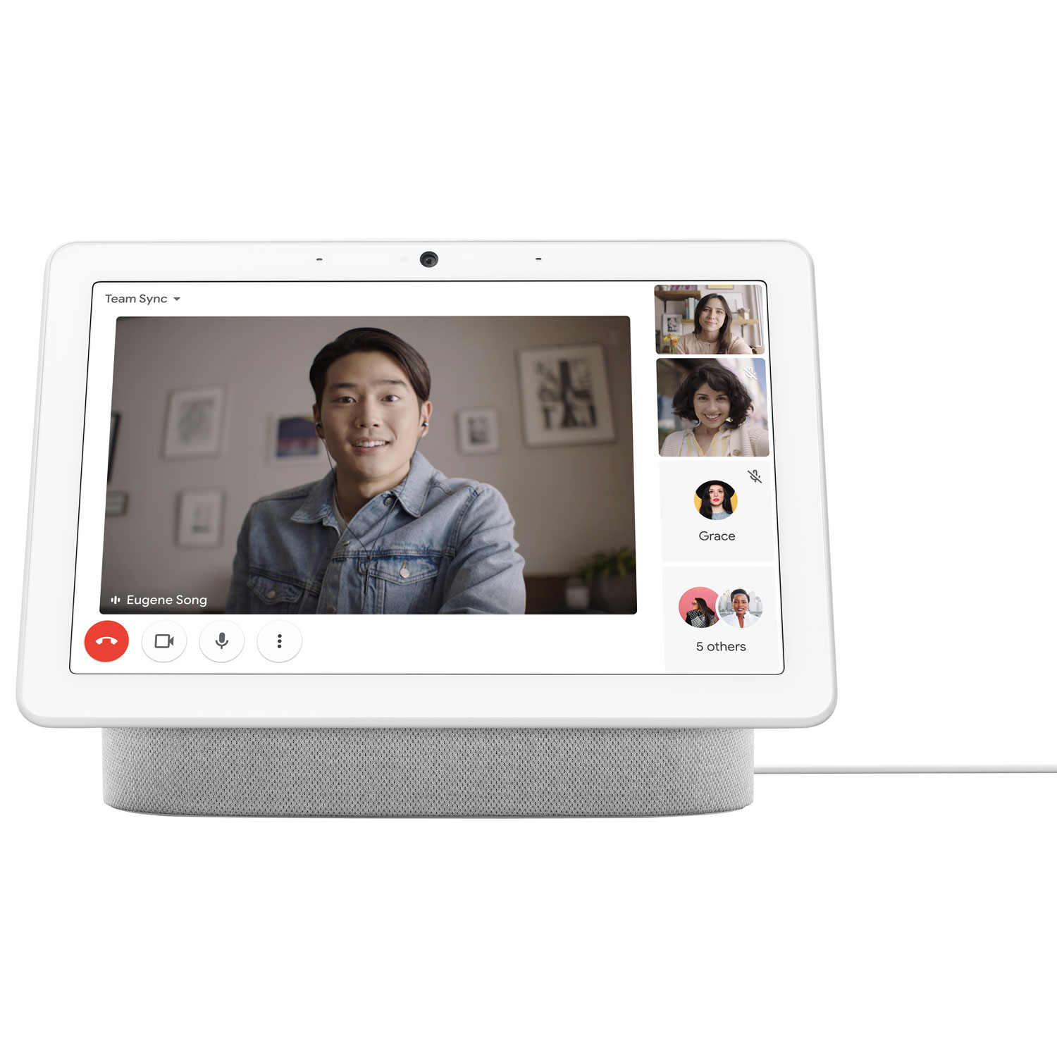 Google Nest Hub Max 10 inch Full HD Có tích hợp Camera AI - Hàng Nhập Khẩu