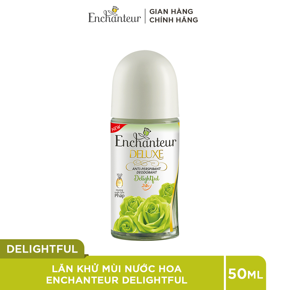 Lăn Khử Mùi Nước Hoa Delightdul Enchanteur (50ml)