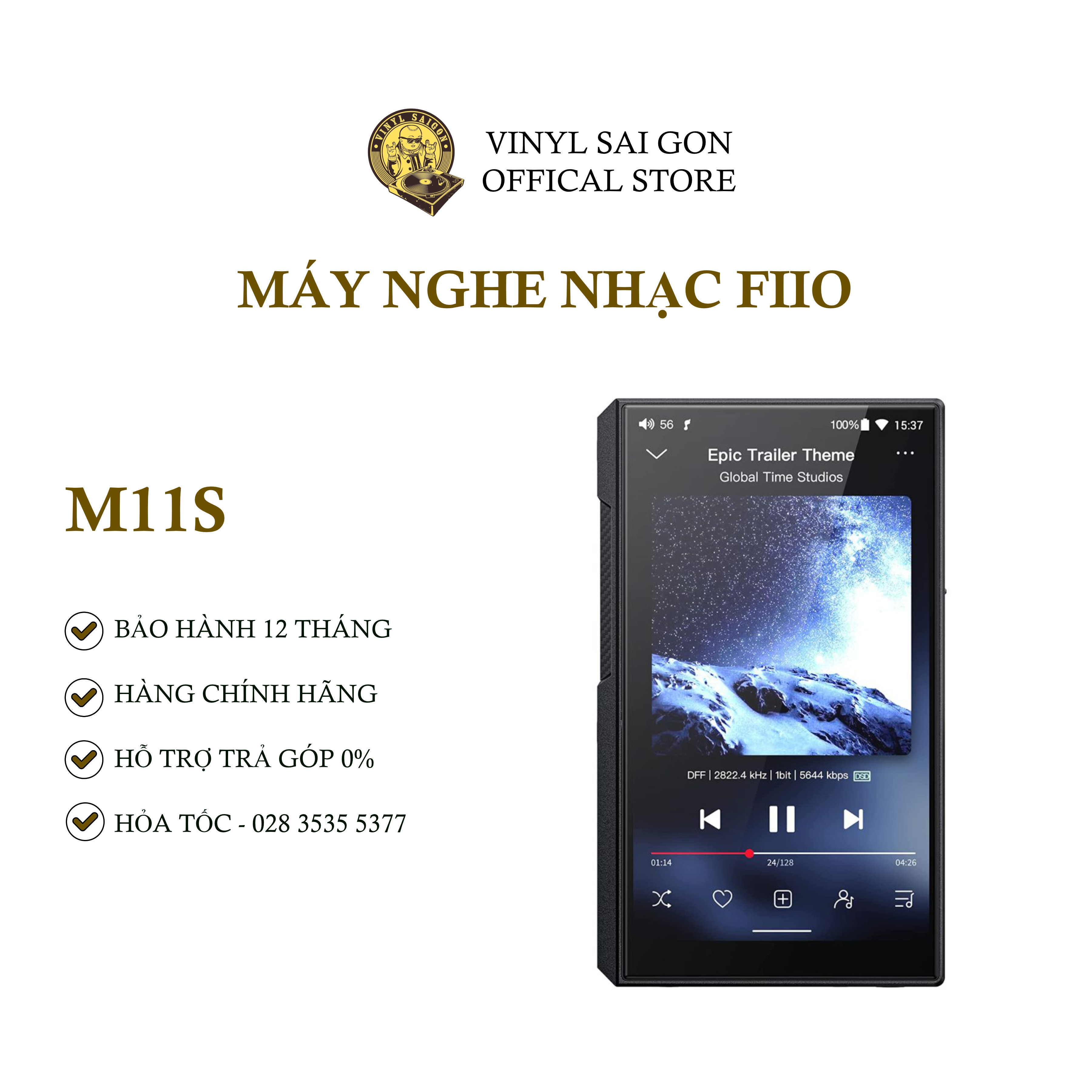 Máy Nghe Nhạc FiiO M11s - Hàng Nhập Khẩu