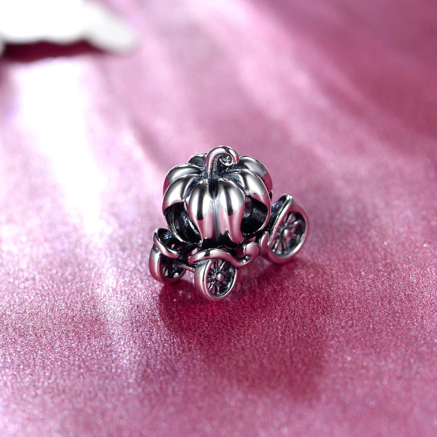 Sterling Silver Charm Bead Phụ kiện vòng đeo tay nữ phù hợp