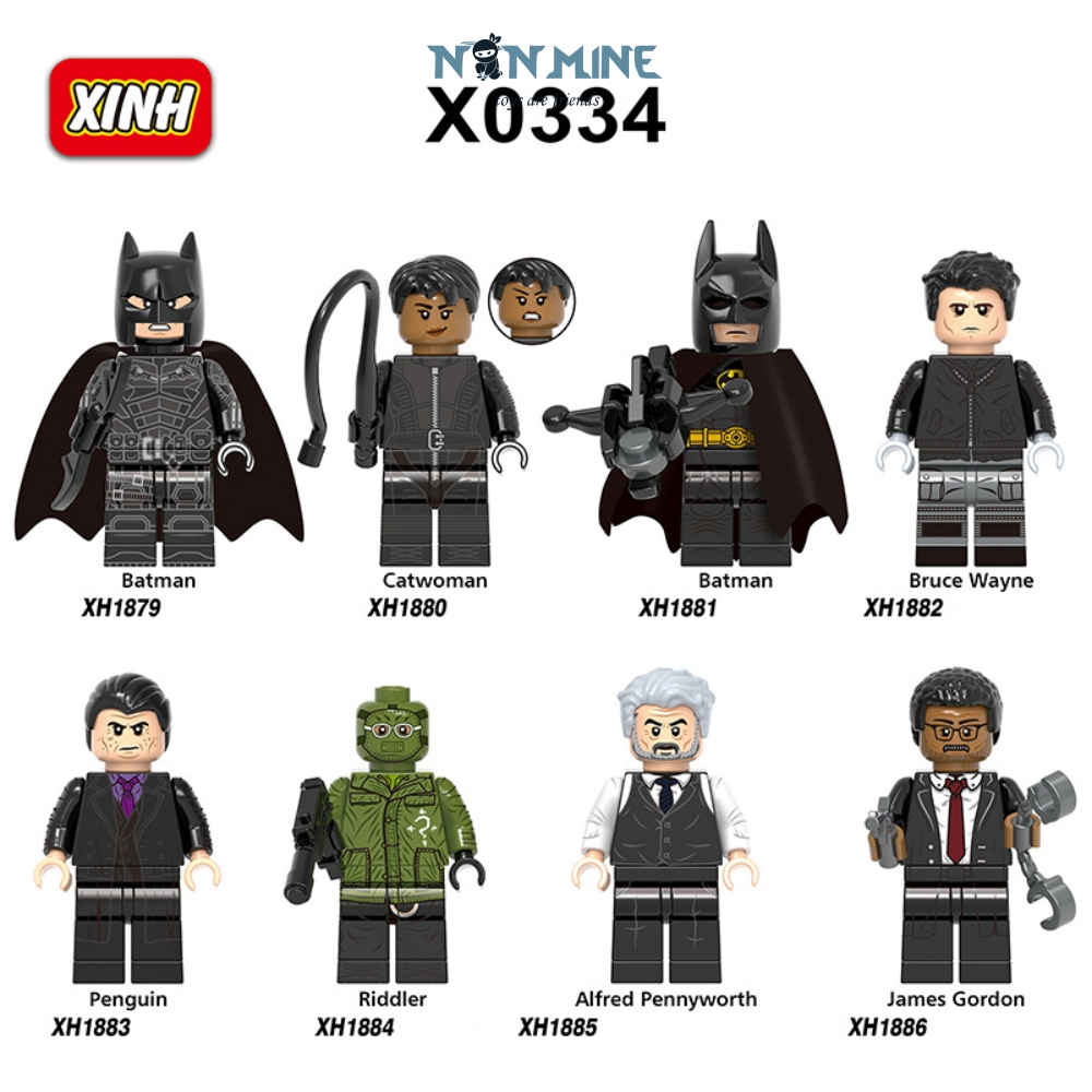 Minifigures Xếp Hình Lắp Ráp Nguời Dơi Batman Phim Siêu Anh Hùng DC X0334