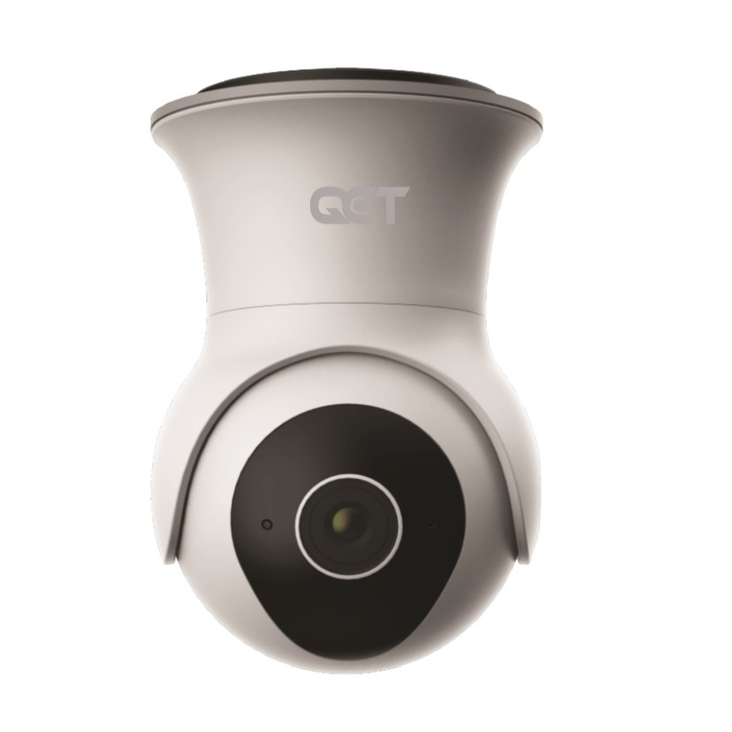 Camera ngoài trời IP xoay 360 độ QCT Gen 2 QCTRN002 Bộ nhớ trong 64GB - Hàng Nhập Khẩu