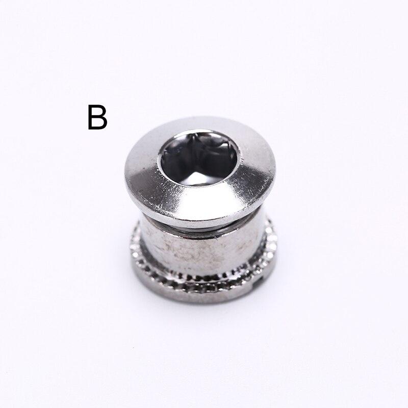 1 pairs of crankset bolts & nuts MTB Mountain Bikes Road Bicycles Chain Wheel Crankset Monolock Double Screws Bolts Nut Parts