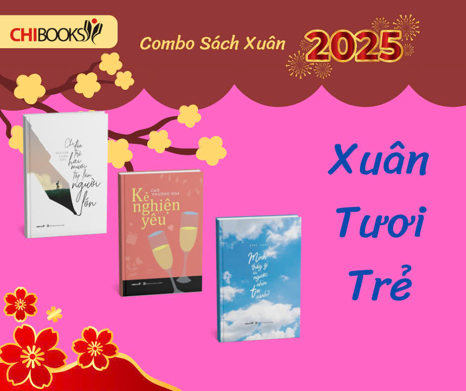 Combo XUÂN TƯƠI TRẺ (Mình thấy gì, Cho đứa trẻ, Kẻ nghiện yêu)