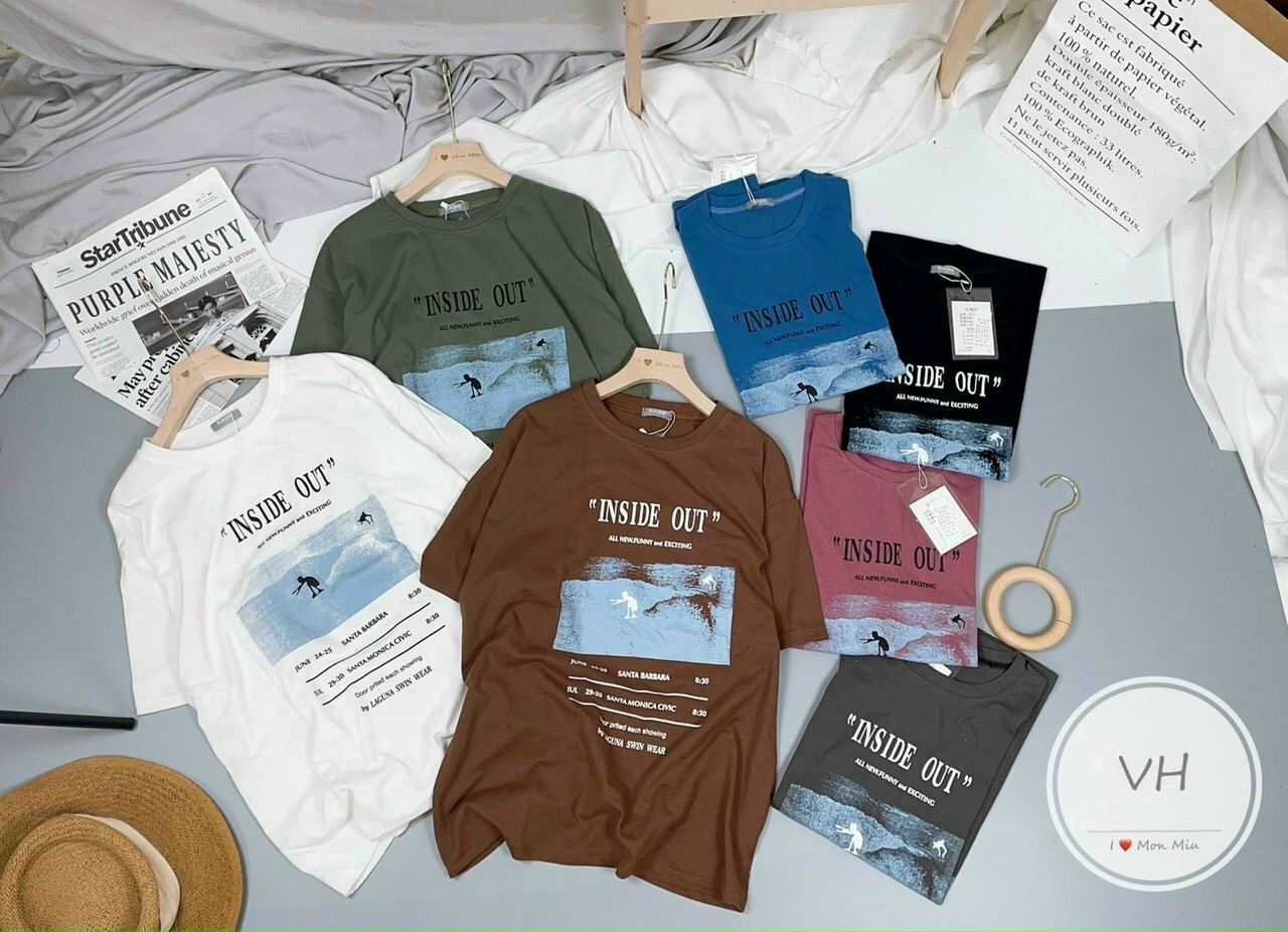 Áo phông phom rộng