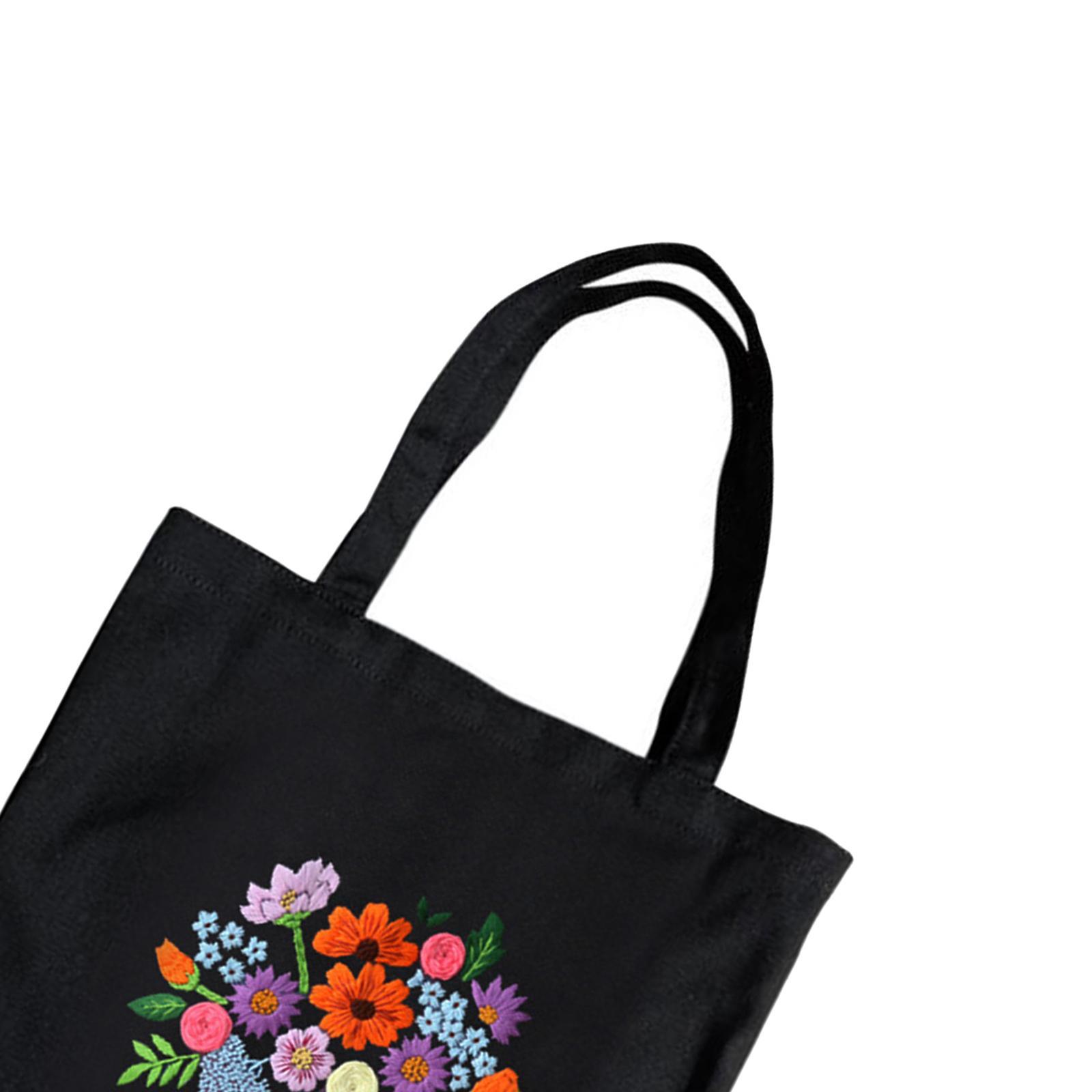 Canvas Embroidery  Include Embroidery with Flower Pattern Dewdrop Flower