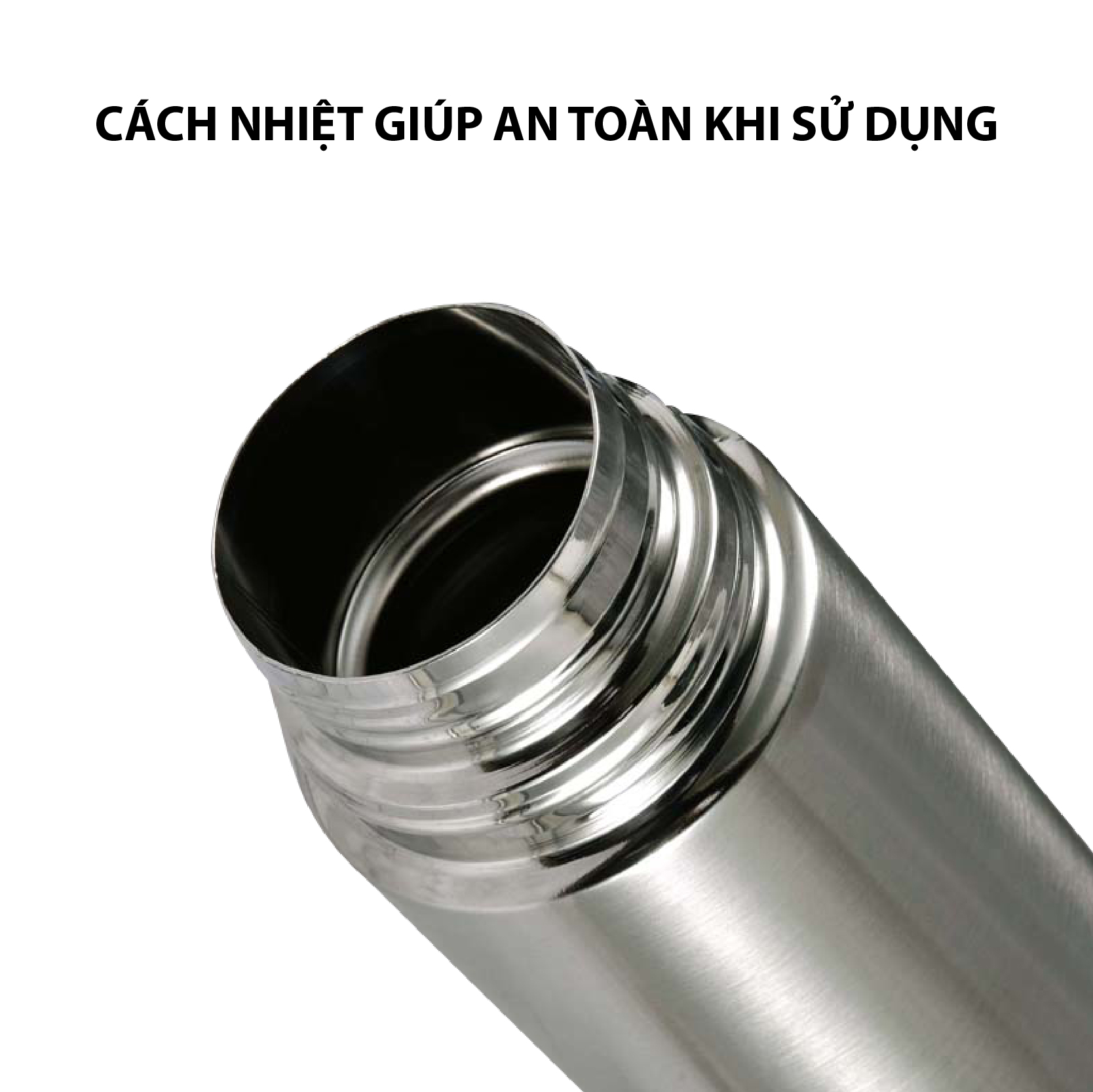 Bình nước giữ nhiệt inox Carlmann 500ml - BES523