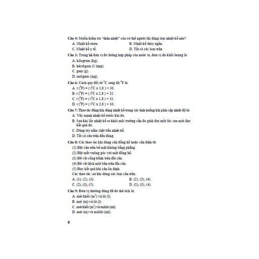 Sách - Đề Kiểm Tra Khoa Học Tự Nhiên Lớp 6 - Dùng Kèm SGK Kết Nối Tri Thức Với Cuộc Sống - Hồng Ân