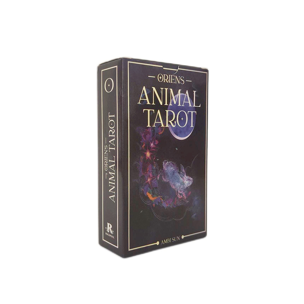 [Size Gốc] Bộ bài Oriens Animal Tarot 78 lá bài 7x12 Cm tặng đá thanh tẩy