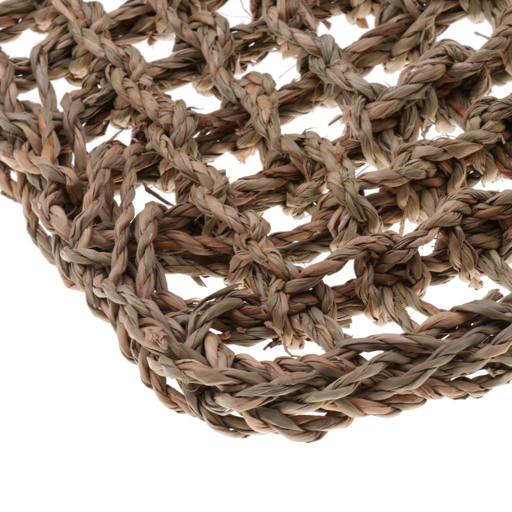 Pack of 2 Reptile Corner Hammock Bed Reptile Lizard Seagrass Swing Habitat