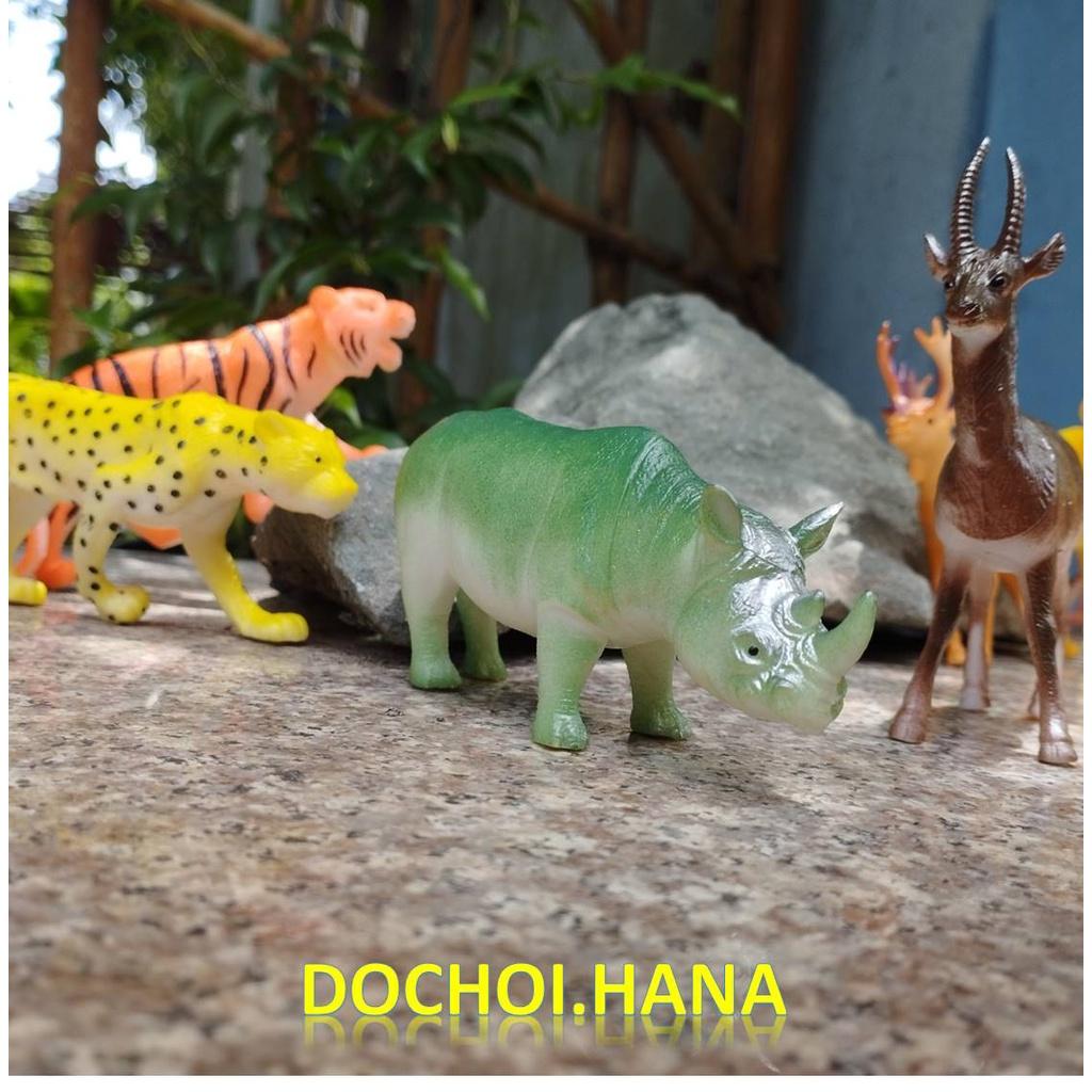 Đồ Chơi Mô Hình Thú Rừng , Bộ 10 con, màu sắc đẹp, Bé yêu rất thích .