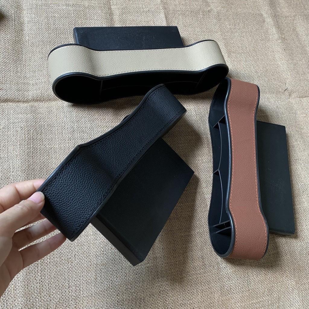 Khay Để Đồ Bọc Da Cao Cấp dành cho Ghế Ô Tô, xe hơi