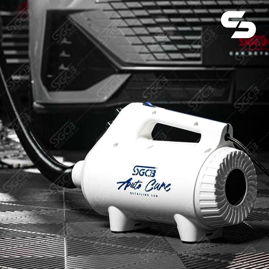Máy Thổi Khí Nóng SGCB Vệ Sinh Xe Ô Tô và Mô Tô