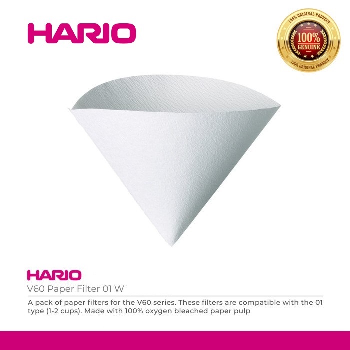 Túi Giấy Lọc Cà Phê Hario V60 Coffee Paper Filter Loại 1 Ly