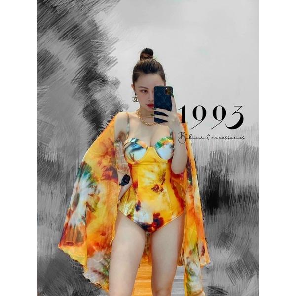 Bikini đồ bơi đi biển áo choàng
