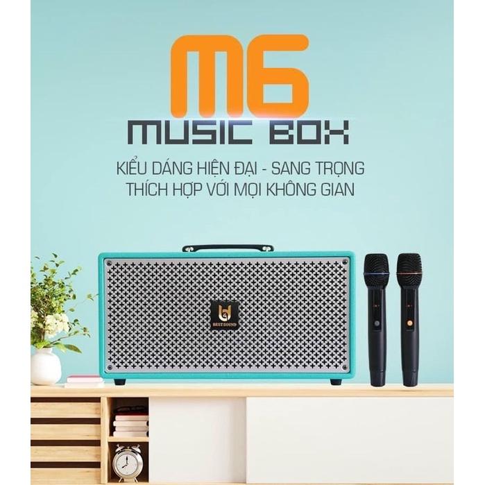 Loa di động cao cấp chính hãng Best Sound M6 Musicbox (Hàng nhập khẩu, 2022)