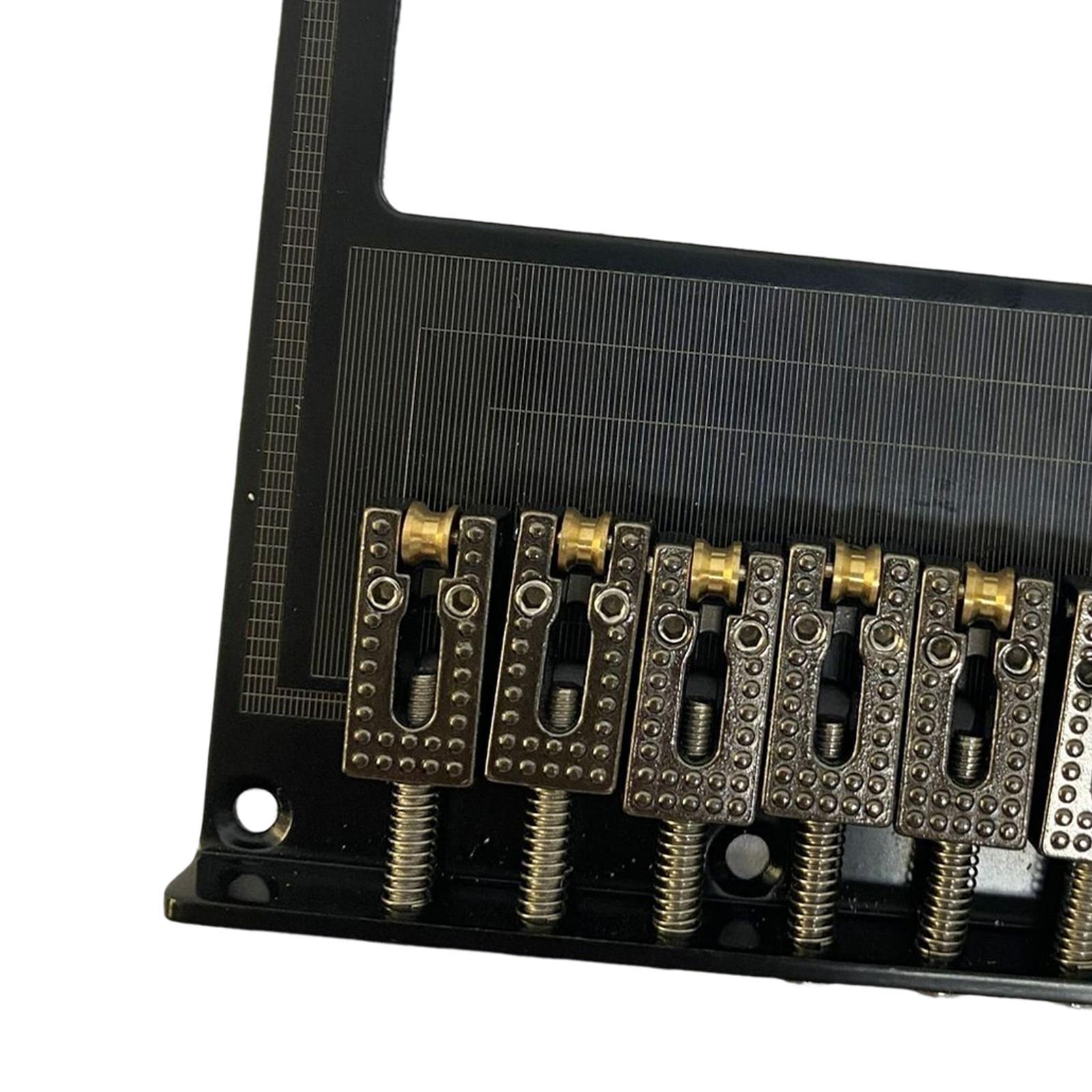 Guitar bridge Tailpiece Replace Electric Guitar Saddle Bridge for TL Fittments