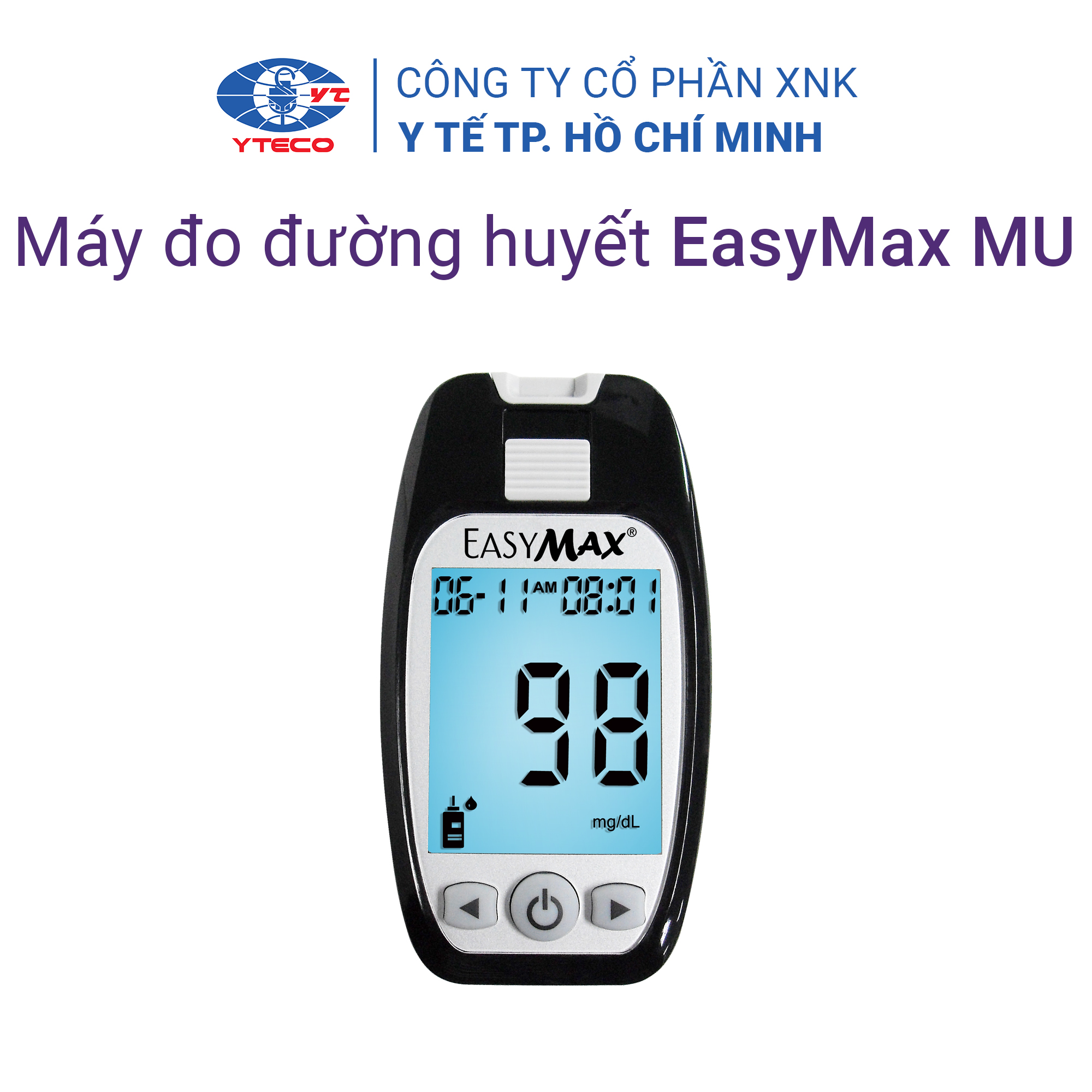 Máy đo đường huyết EasyMax MU