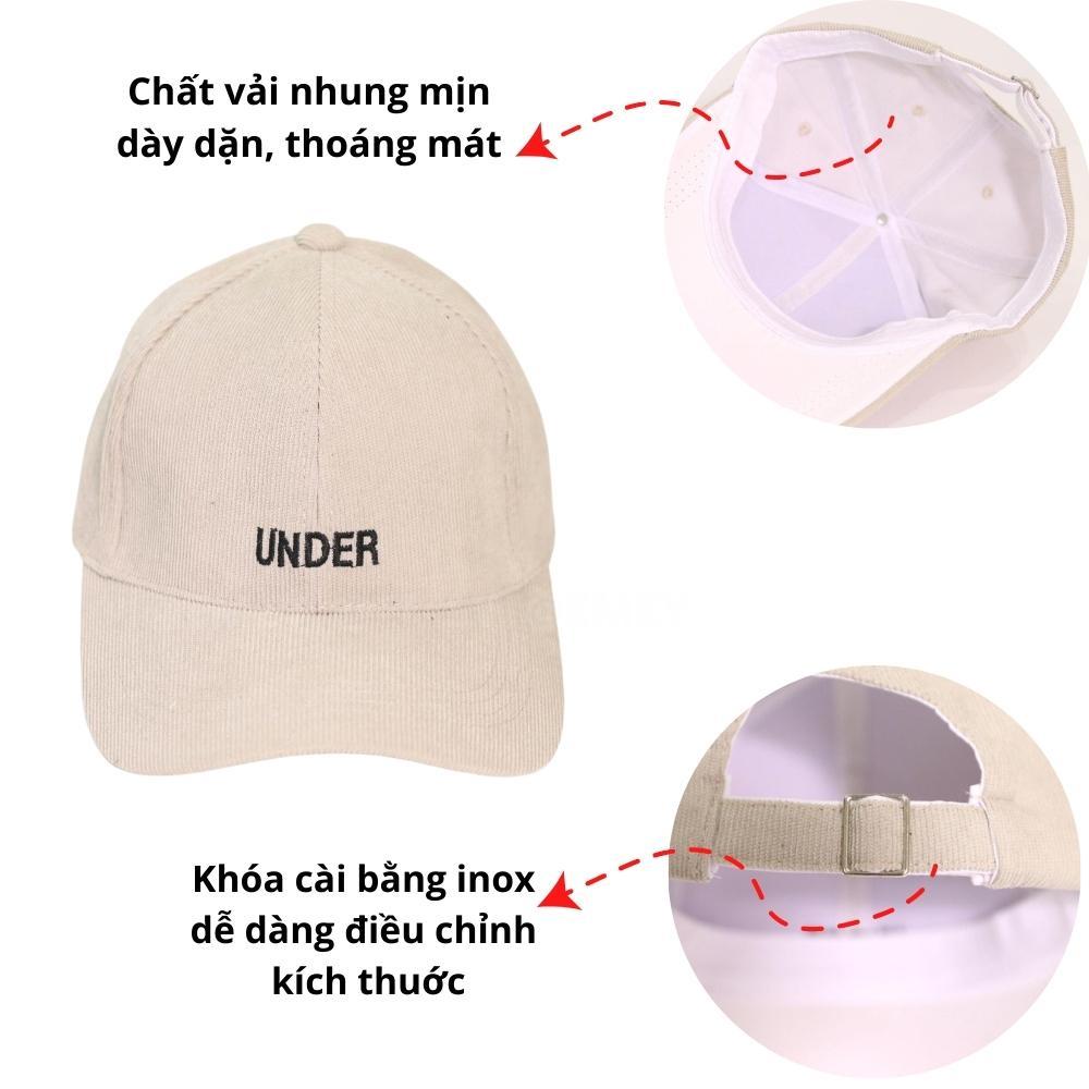 Mũ Lưỡi Trai Form Unisex - Nón Kết Dành Cho Nam Nữ Thêu Chữ Thời Trang Hàn Quốc Mẫu Mới Nhất  Hot Trend 2022