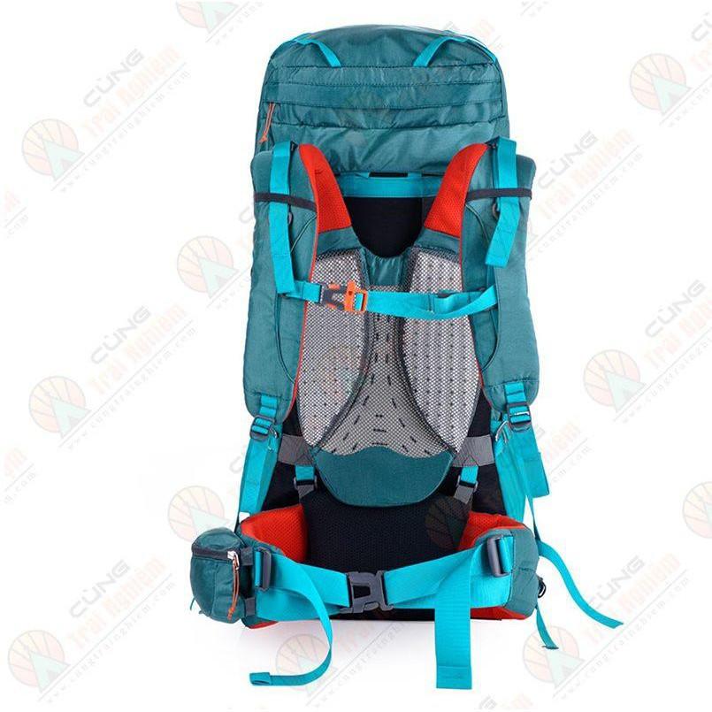 Balo Leo núi Trợ Lực Chuyên Dụng Dã Ngoại Dung tích 55L + 5L Thoáng Khí NatureHike NH16Y020-Q