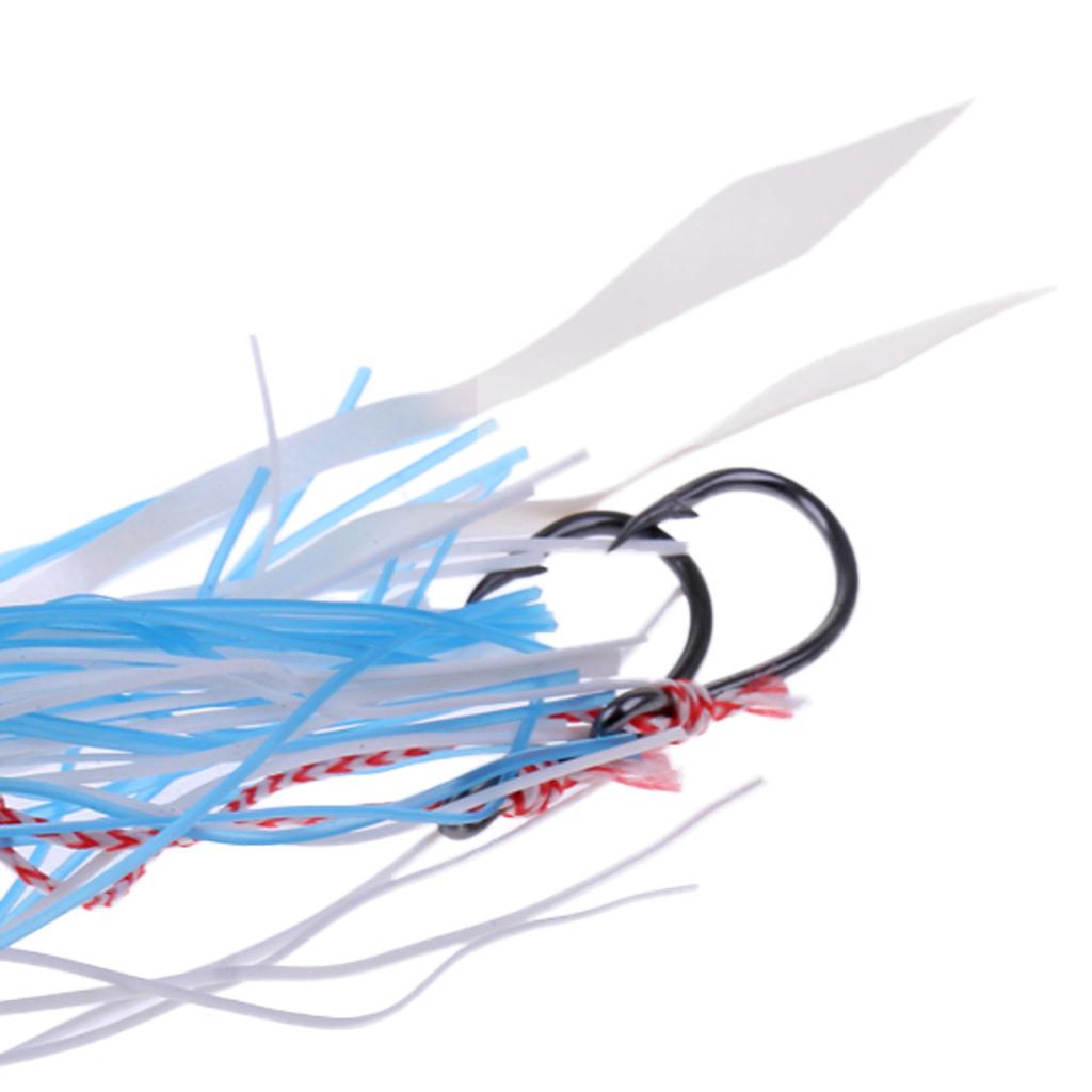 Fishing Lure Lead Head Fishing Jigging  Bass Skirt Lures