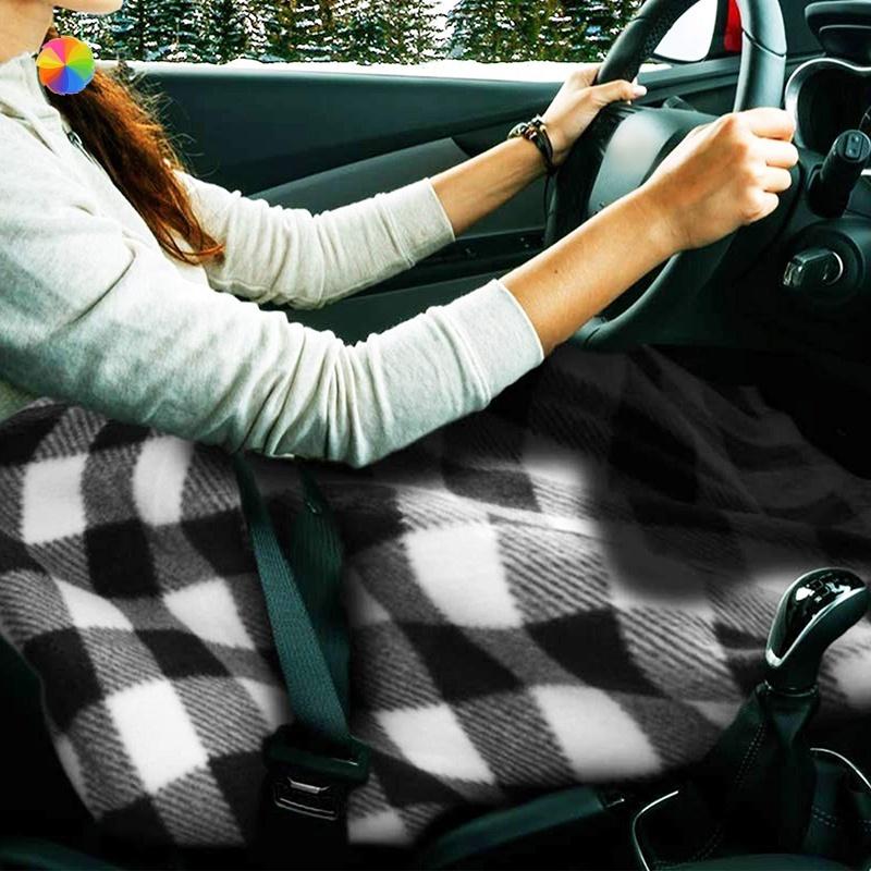 Chăn sưởi ấm điện tử 12V dùng trong xe hơi vào mùa đông