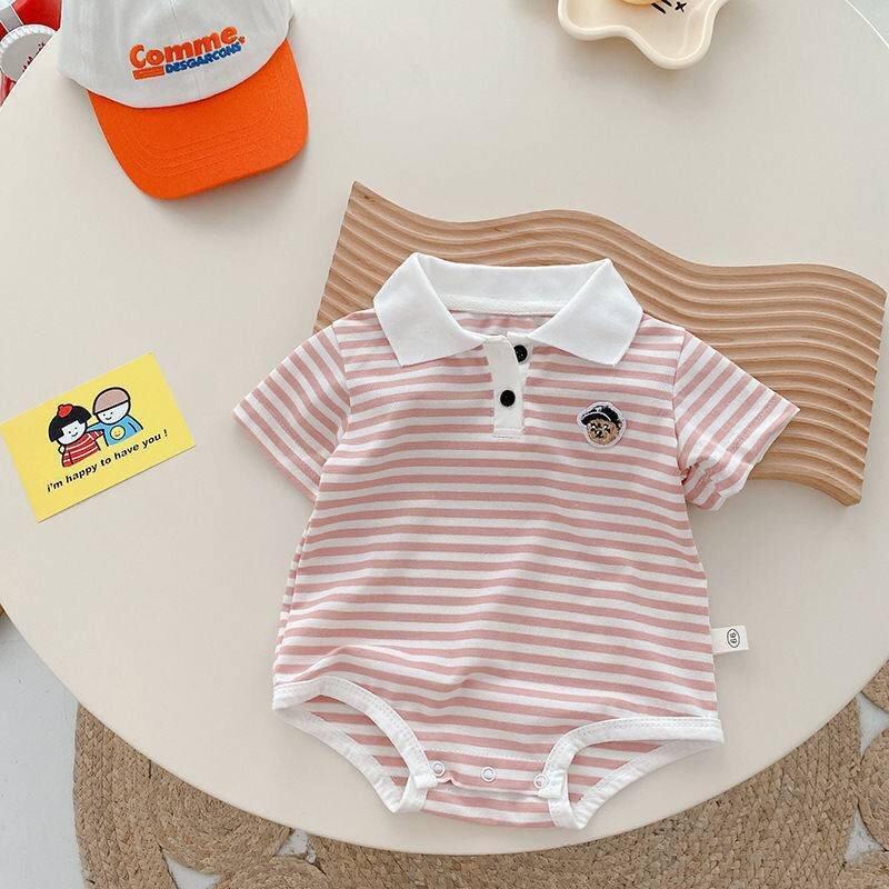 Bộ body suit cho bé trai bé gái sơ sinh từ 3-12 Kg chất cotton mềm mát