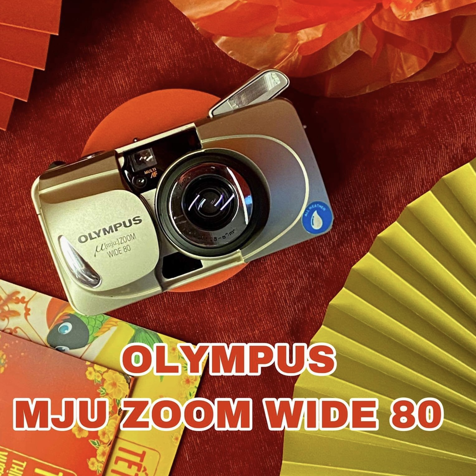 Máy ảnh film pns Olympus Mju Zoom Wide 80