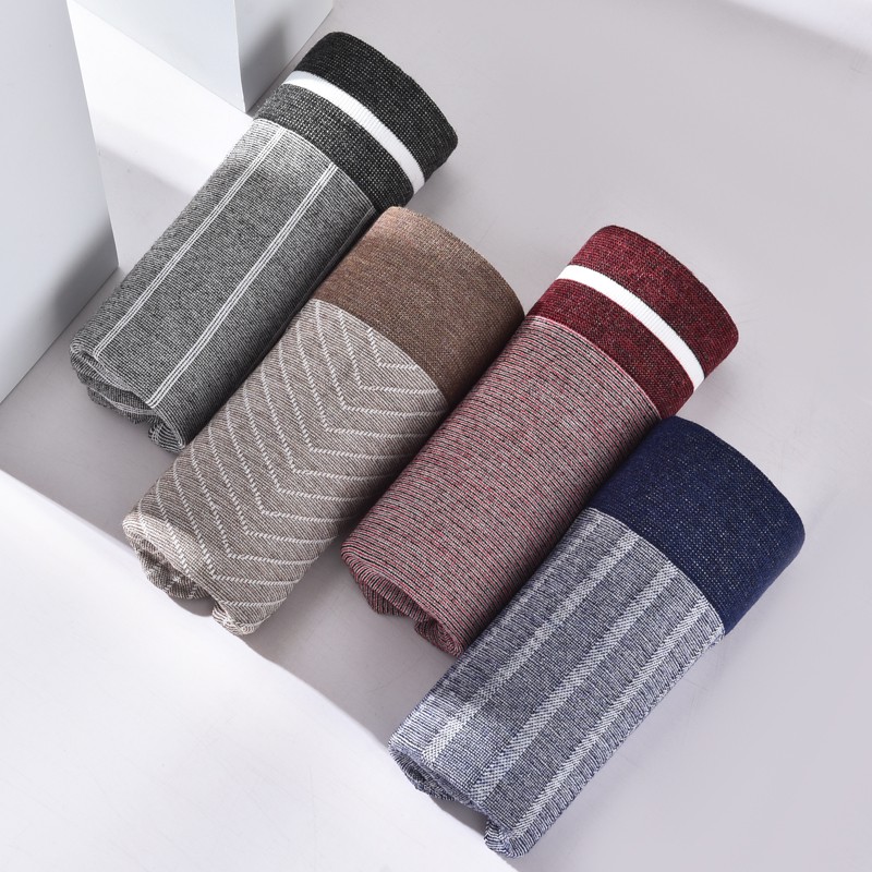 Quần Lót Nam KOJIBA Dáng Boxer Vải Sợi Tre Bamboo Dệt Kim Chống Mùi Kháng Khuẩn