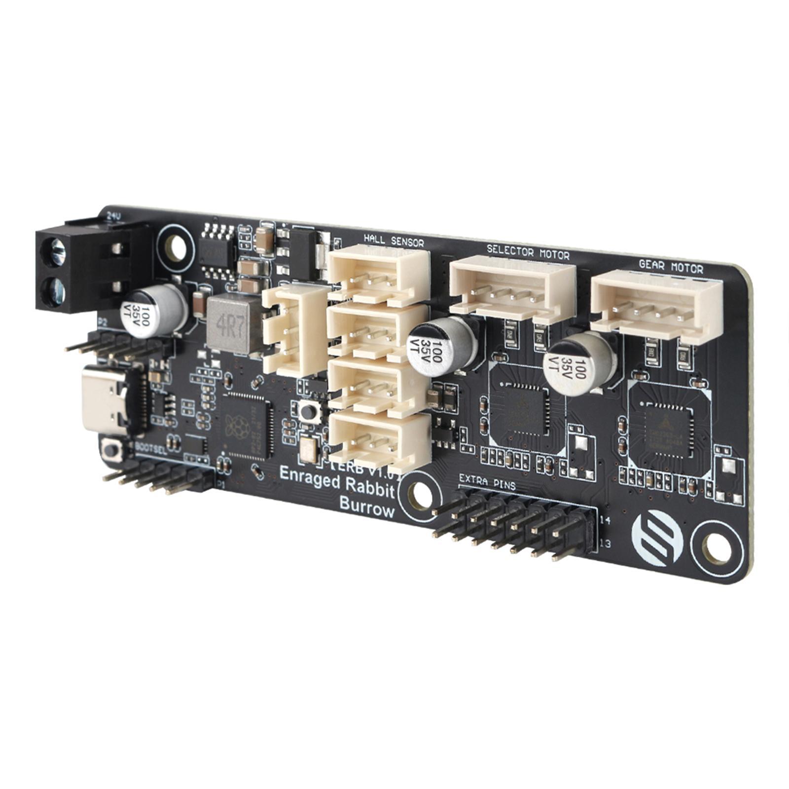 ERB Board 91Mmx35mm V1.0 Motherboard 3D Printer Parts Feeder Board with USB Cable