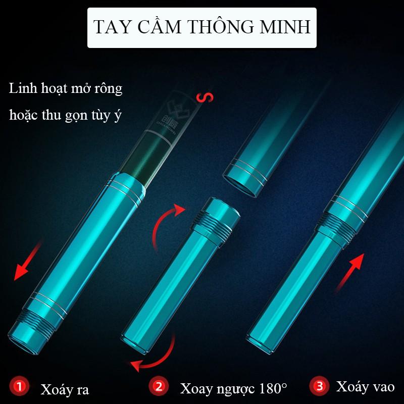 Chống Cần Săn Hàng CHUANG WEI , Gác Cần Câu Carbon cao cấp KK-31